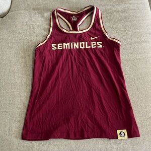 FSU Nike women’s tank, size small